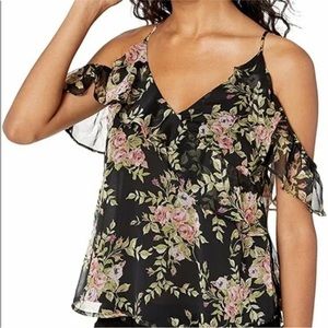 ASTR Floral Off Shoulder Cami Top